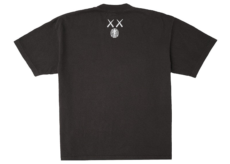 KAWS For Kid Cudi Moon Man Tee Vintage Black