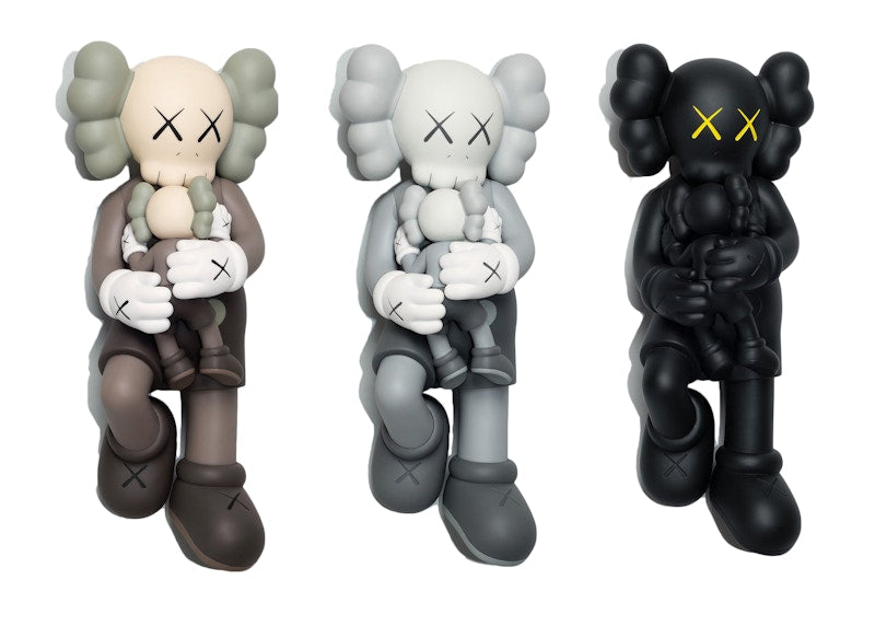KAWS Holiday Singapore Figure Set Brown/Grey/Black