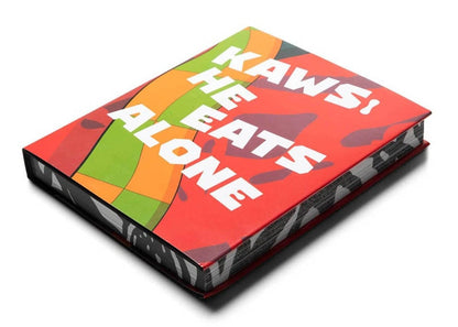 KAWS He Eats Alone Hardcover Book