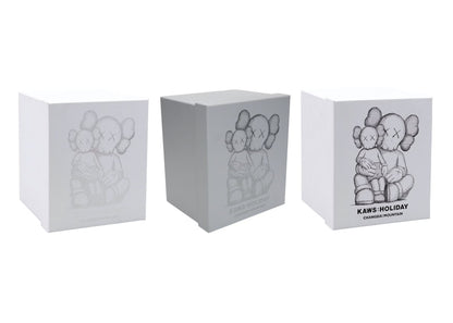 KAWS Holiday Changbai Mountain Vinyl Figure Set Brown/Snowy White/Black