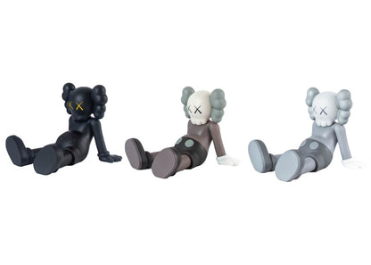 KAWS Holiday Taipei Vinyl Figure Black/Brown/Grey Set