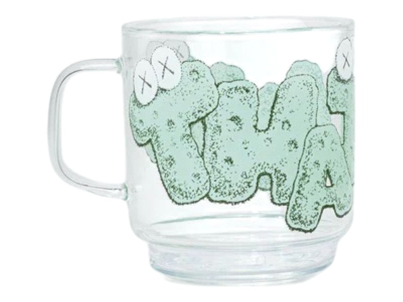 KAWS Holiday Thailand Glass Mug