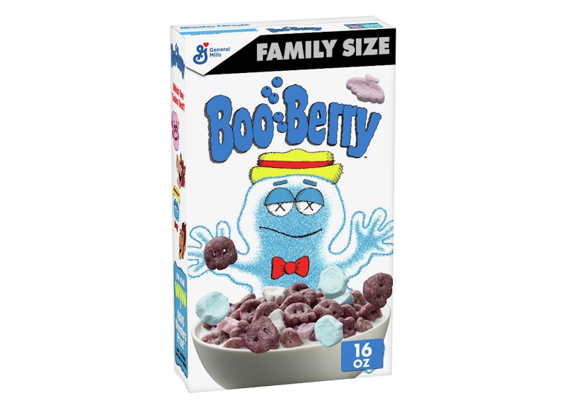 KAWS Monsters Boo Berry Cereal Family Size (Not Fit For Human Consumption)