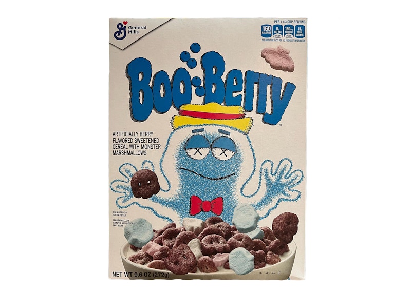 KAWS Monsters Boo Berry Cereal (Not Fit For Human Consumption)