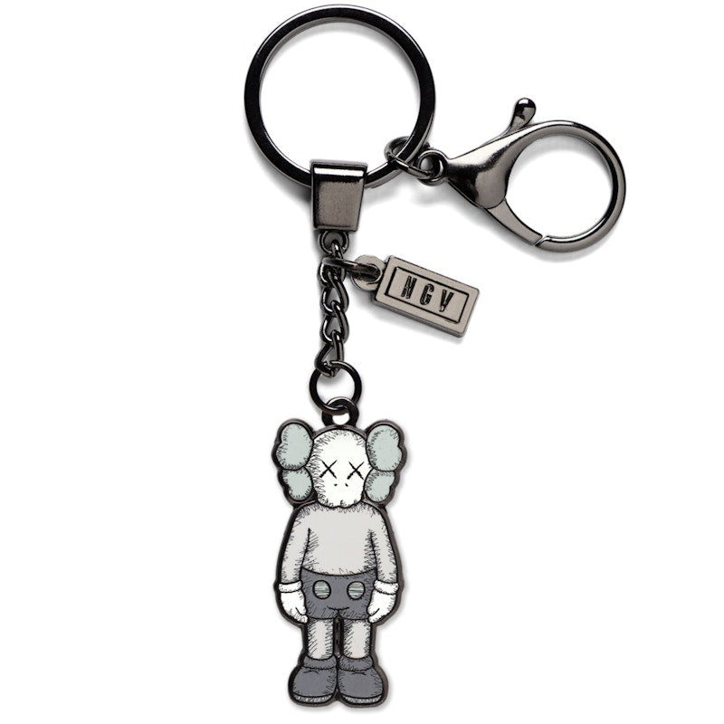 KAWS NGV Companion Keychain Gray