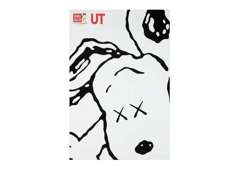 KAWS x Peanuts x Uniqlo Poster #1