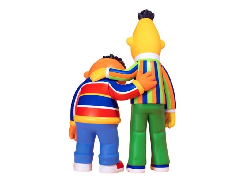 KAWS & Sesame Street Bert & Ernie Vinyl Figure Set of 2