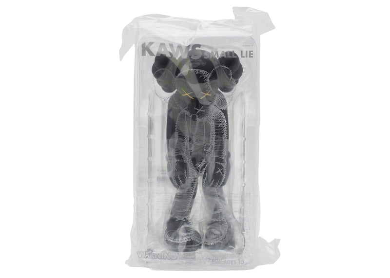 KAWS Small Lie Companion Vinyl Figure Black