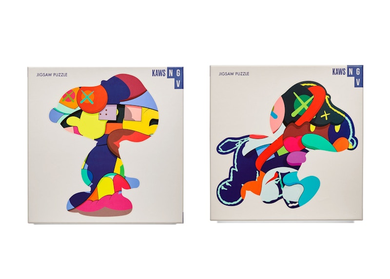 KAWS Stay Steady & No Ones Home Jigsaw Puzzle (1,000 Pieces Each) Multi Set