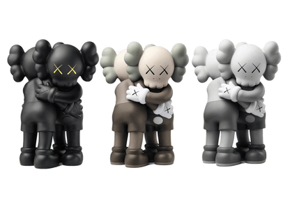 KAWS Together Vinyl Figure Black/Brown/Grey Set