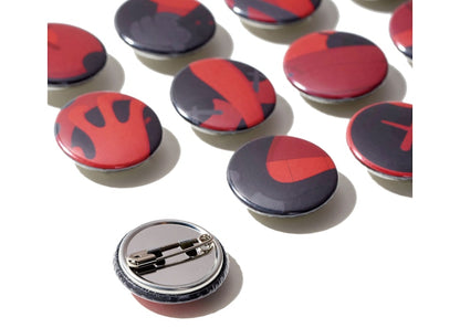 KAWS Tokyo First Button Badges Set