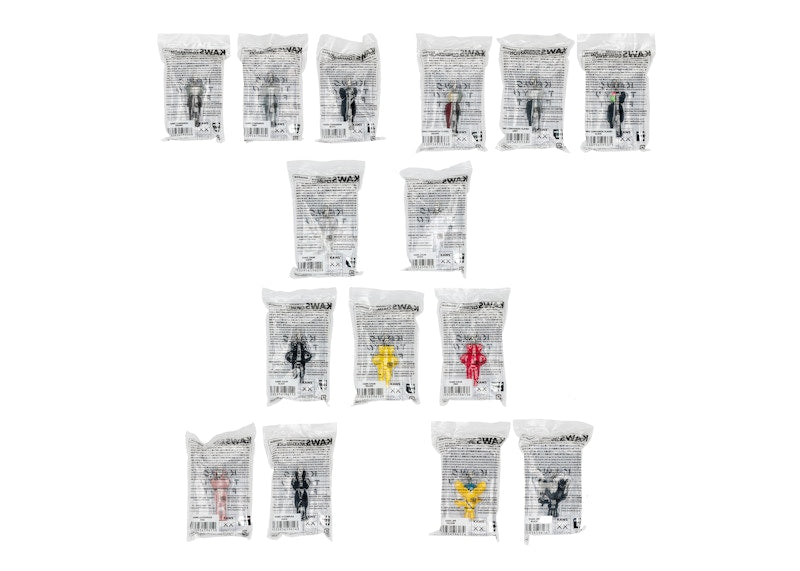 KAWS Tokyo First First Companion/Accomplice/JPP/Chum Keychain Set of 15 (2021)