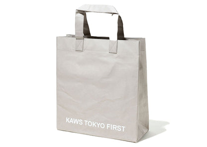 KAWS Tokyo First Reusable Shopping Bag Grey
