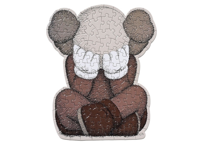 KAWS Tokyo First Separated Jigsaw Puzzle (100 Pieces)