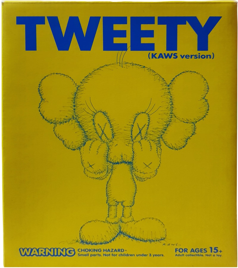 KAWS Tweety Vinyl Figure Yellow