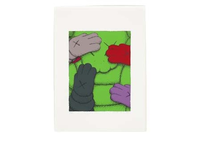KAWS Urge Print #1 Green (Signed, Edition of 250)