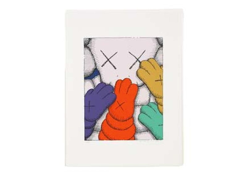 KAWS Urge Print #5 White (Signed, Edition of 250)