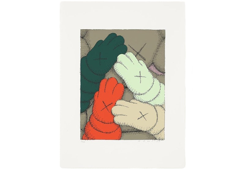 KAWS Urge Print #7 Grey (Signed, Edition of 250)