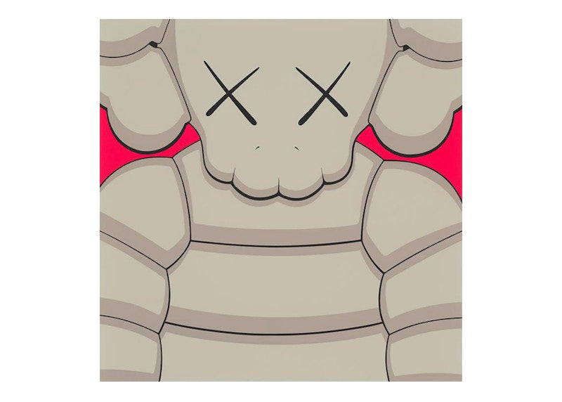 KAWS What Party Print #2 Grey (Signed, Edition of 100)