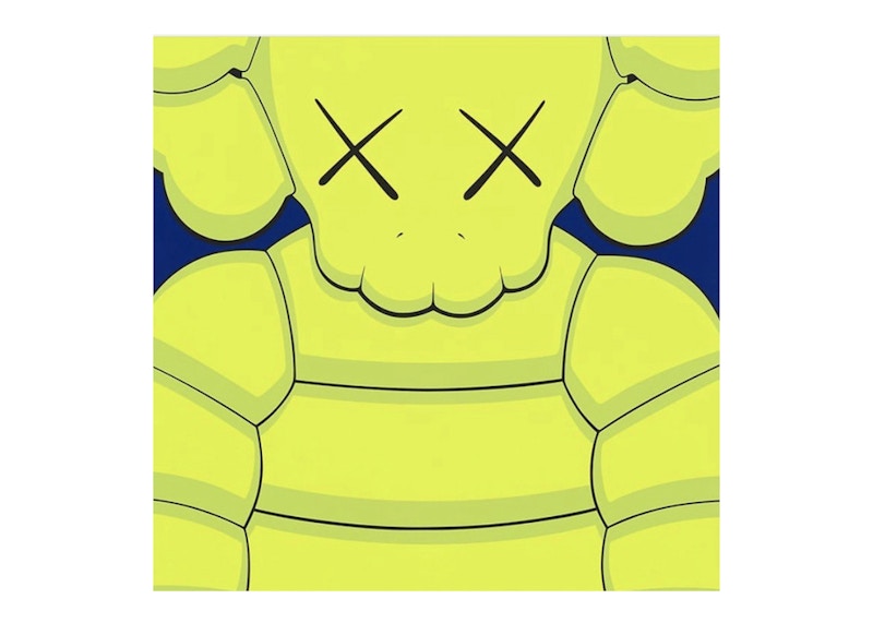 KAWS What Party Print #7 Yellow (Signed, Edition of 100)