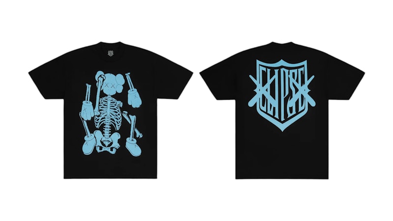KAWS x Clipse LGSEO Tee 4 Box Set Black