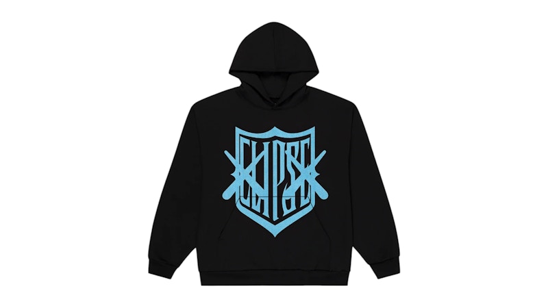 KAWS x Clipse Shield Hoodie Black/Blue