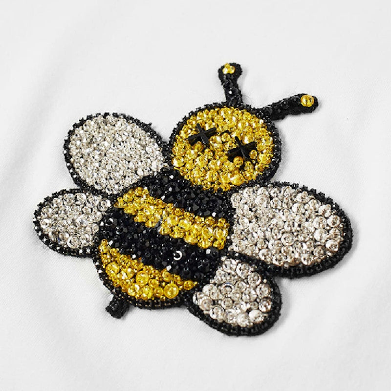 KAWS x Dior Crystal Bee T-shirt White