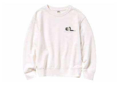 KAWS x Uniqlo Youth Longsleeve Sweatshirt (Asia Sizing) Off White