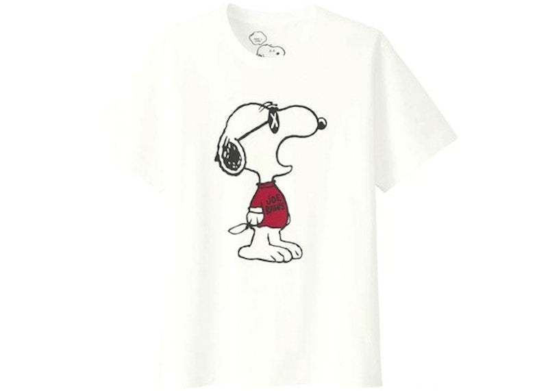KAWS x Uniqlo x Peanuts Joe Kaws Yawn Tee (Asia Sizing) White