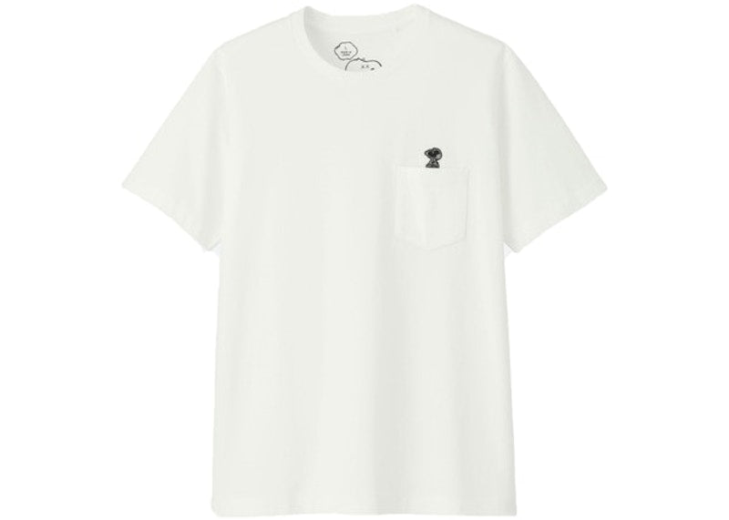 KAWS x Uniqlo x Peanuts Snoopy Pocket Tee (Asia Sizing) (FW17) White