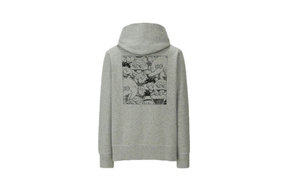 KAWS x Uniqlo x Sesame Street XX Hoodie (US Womens Sizing) Gray