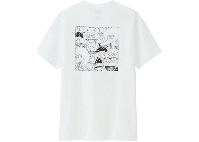 KAWS x Uniqlo x Sesame Street XX Pocket Tee (Asia Sizing) White