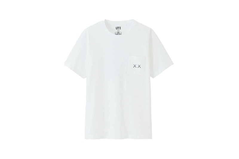 KAWS x Uniqlo x Sesame Street XX Pocket Tee White