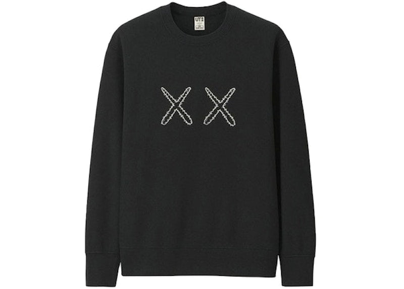 KAWS x Uniqlo x Sesame Street XX Sweatshirt (Asia Sizing) Black