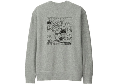 KAWS x Uniqlo x Sesame Street XX Sweatshirt (Asia Sizing) Gray