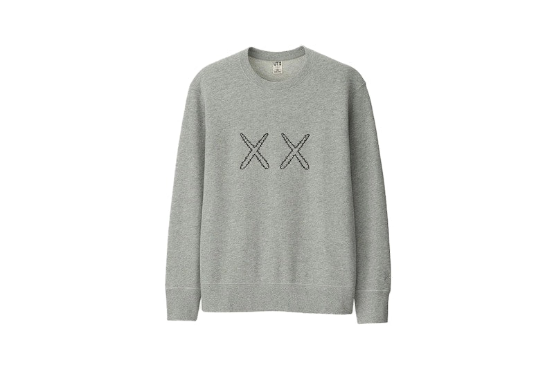 KAWS x Uniqlo x Sesame Street XX Sweatshirt Gray