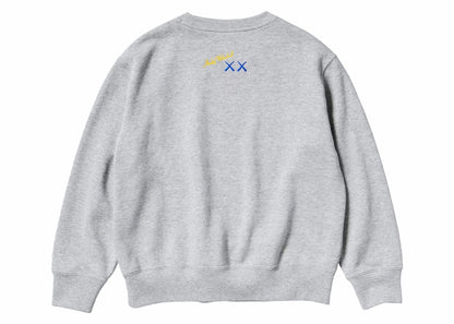 KAWS x Warhol Kids' Graphic 472991 Sweatshirt (Asia Sizing) Gray