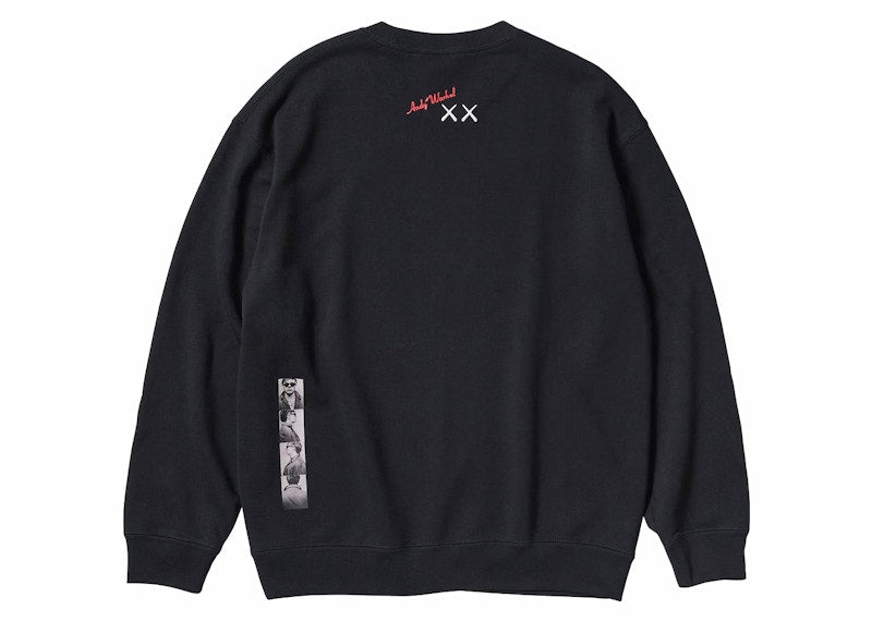 KAWS x Warhol Graphic 476119 Sweatshirt (Asia Sizing) Black