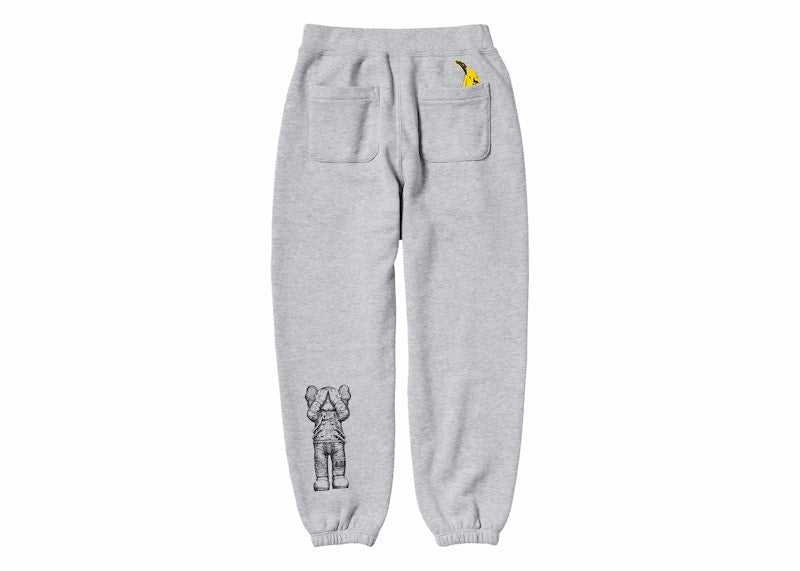 KAWS x Warhol Kids' 473716 Sweatpants (Asia Sizing) Gray
