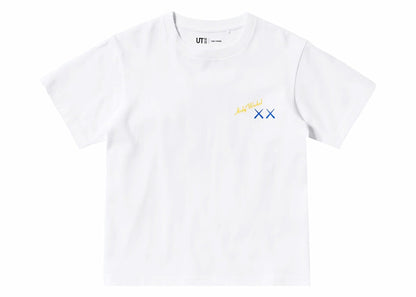KAWS x Warhol Kids' UT Graphic 471935 T-shirt (Asia Sizing) White