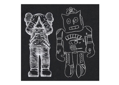 KAWS x Warhol Kids' UT Graphic 476424 T-shirt (Asia Sizing) Black