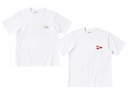 KAWS x Uniqlo Warhol UT Graphic 471321/476350 T-shirt Set White/White