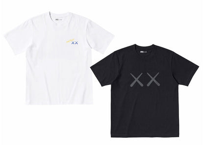 KAWS x Uniqlo Warhol UT Graphic 471321/476352 T-shirt Set (Asia Sizing) White/Black