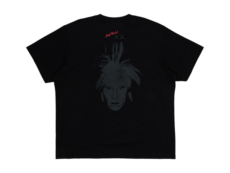 KAWS x Uniqlo Warhol UT Graphic 476352 T-shirt Black