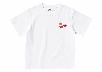 KAWS x Warhol UT Kids' Graphic 476423 T-shirt (Asia Sizing) White