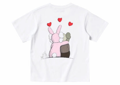KAWS x Warhol UT Kids' Graphic 476423 T-shirt (Asia Sizing) White