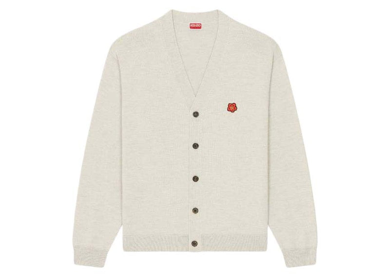 KENZO Boke Flower Embroidered Cardigan Black