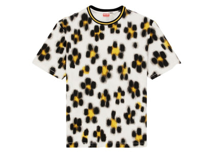 KENZO Hana Leopard T-Shirt Off White