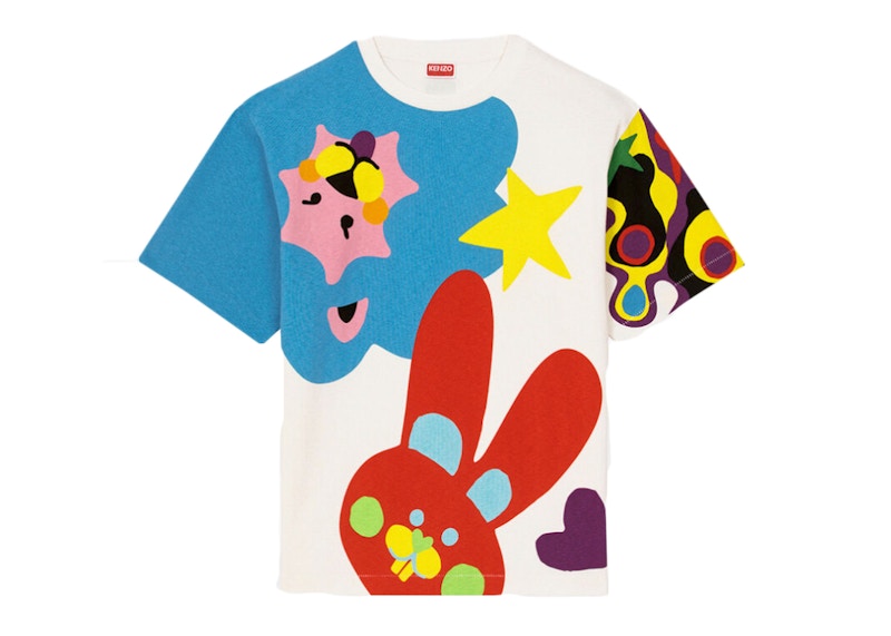 KENZO KENZOO Oversized T-Shirt Off White