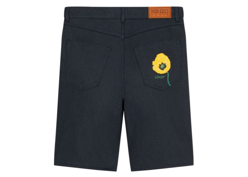 KENZO POPPY by Nigo Five Pocket Shorts Midnight Blue